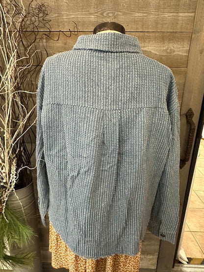 Light Blue Shacket