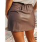 Chic Bowknot Mini Skirt