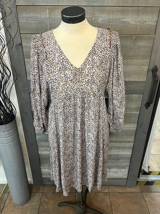 Bubble Sleeve Dress