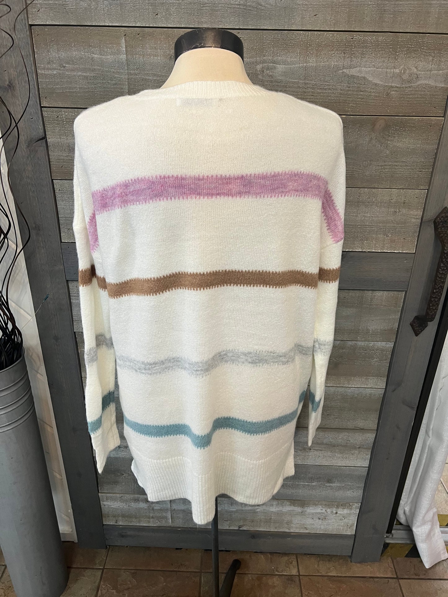 Pastel Strip Sweater