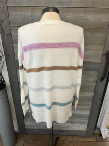 Pastel Strip Sweater