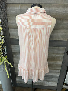 Stripe Collar Tank