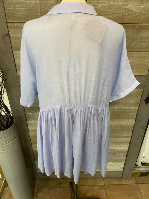 Baby Blue Short Sleeve